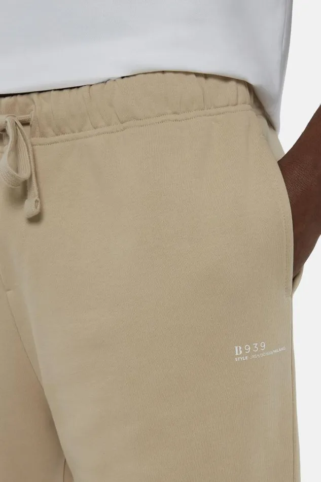 Sweatshirts And Joggers Men Boggi Milano Stretch Mixed Cotton Trousers Beige Sweatshirts And Joggers Men Boggi Milano Stretch Mixed Cotton Trousers Beige