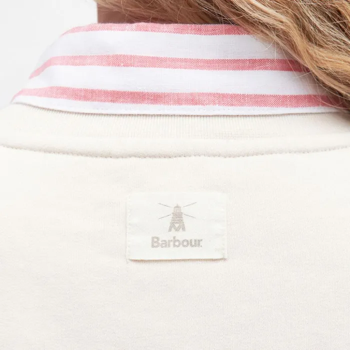 Sweatshirts Women Orvis Barbour Silverdale Overlayer Sweatshirt Calico