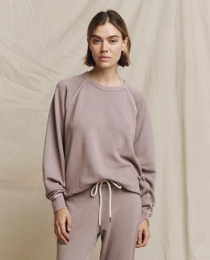Sweatshirts Women The Great The College Sweatshirt Quartz