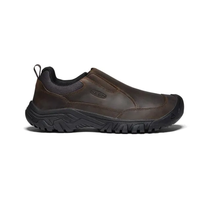 Targhee III SlipOn Wide Brown Leather Slipon Men KEEN SlipOns