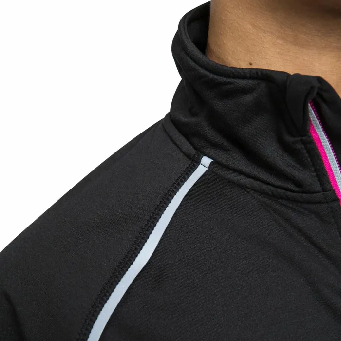 Teegan Active Jacket Black Women Trespass Gym and Sports Tops