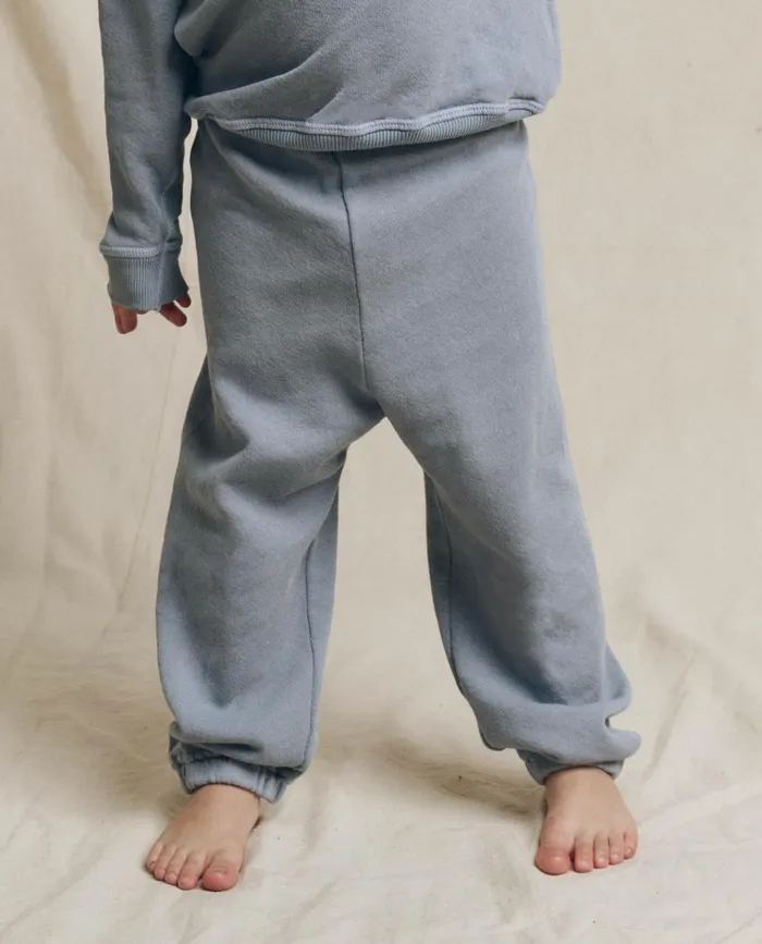 Tees and Sweats Kids The Great The Little Stadium Sweatpant Solid Big Sky