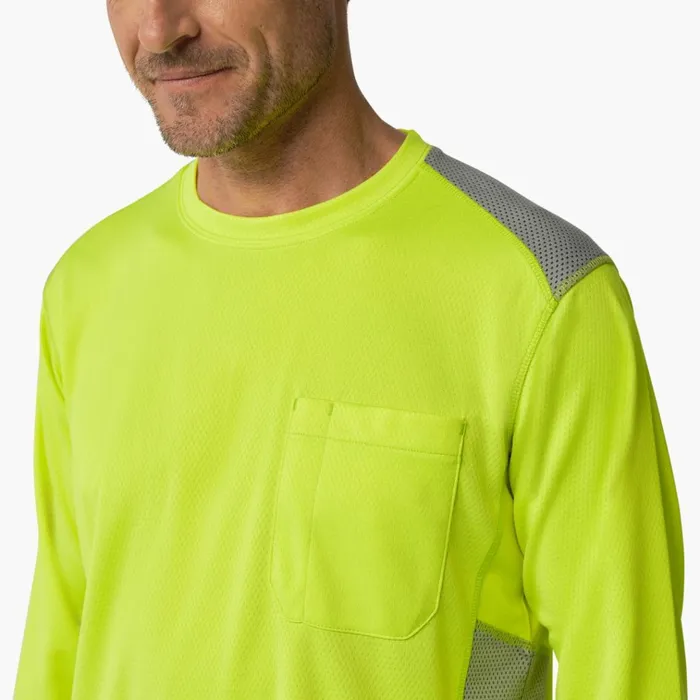 TempiQ 365 Long Sleeve Pocket TShirt Neon Yellow Neon Yellow ew Men Dickies Long Sleeve Work Shirts TempiQ 365 Long Sleeve Pocket TShirt Neon Yellow Neon Yellow ew Men Dickies Long Sleeve Work Shirts