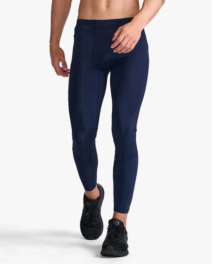Tights Mens 2XU Aero Compression Tights Midnightmidnight Reflective