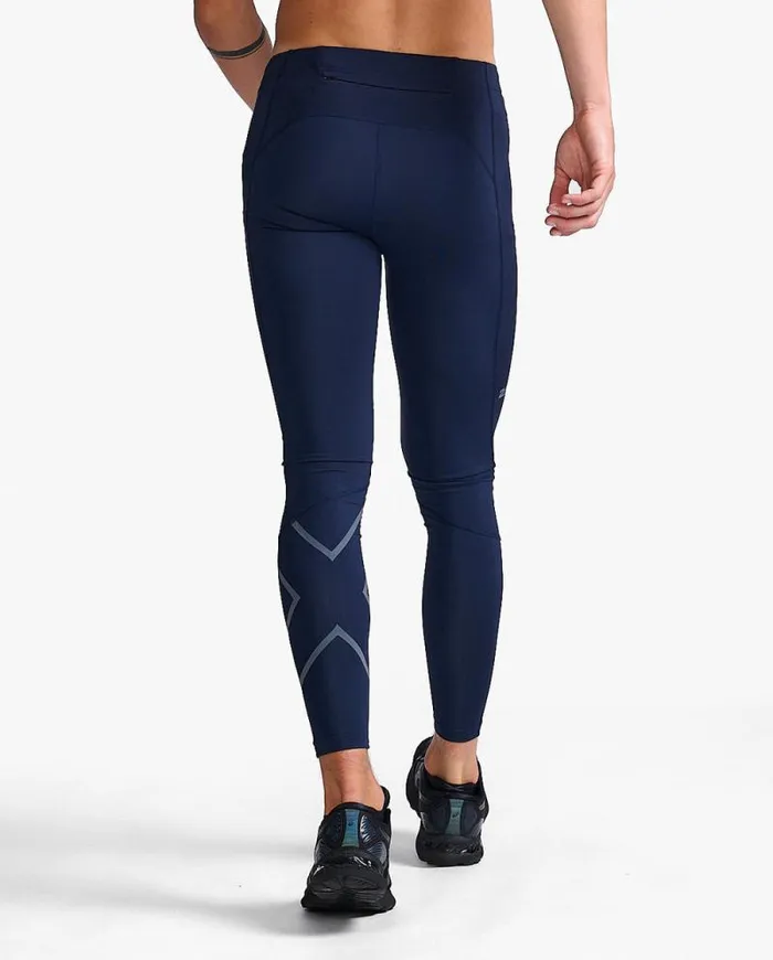 Tights Mens 2XU Aero Compression Tights Midnightmidnight Reflective