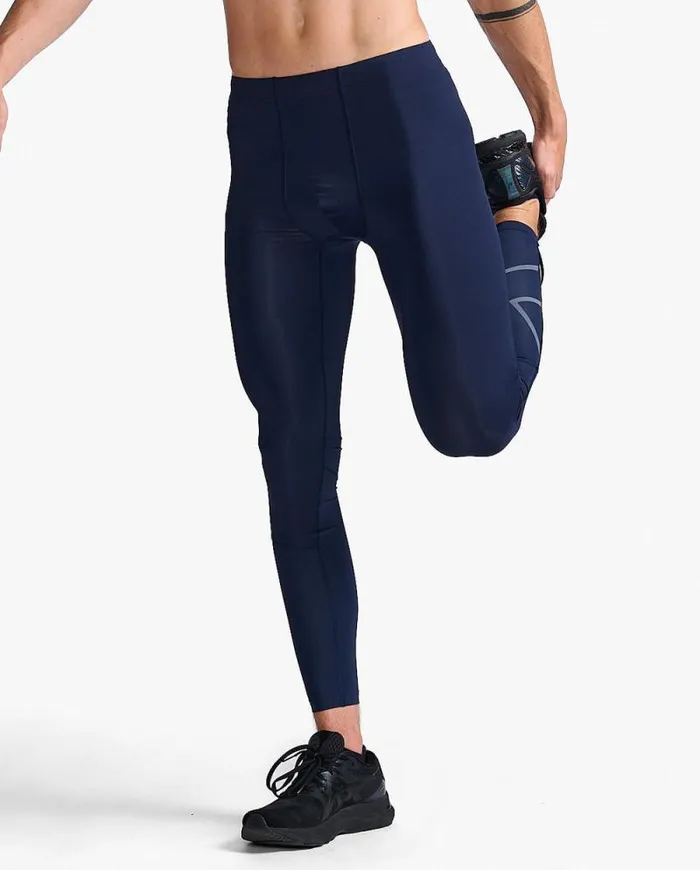 Tights Mens 2XU Aero Compression Tights Midnightmidnight Reflective