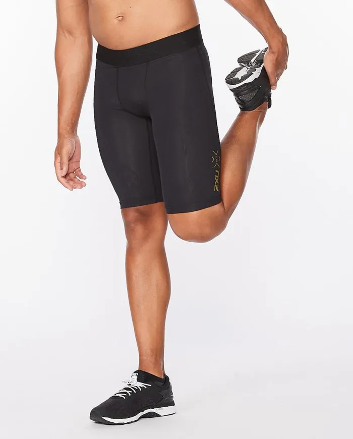 Tights Mens 2XU Force Compression Shorts Blackgold