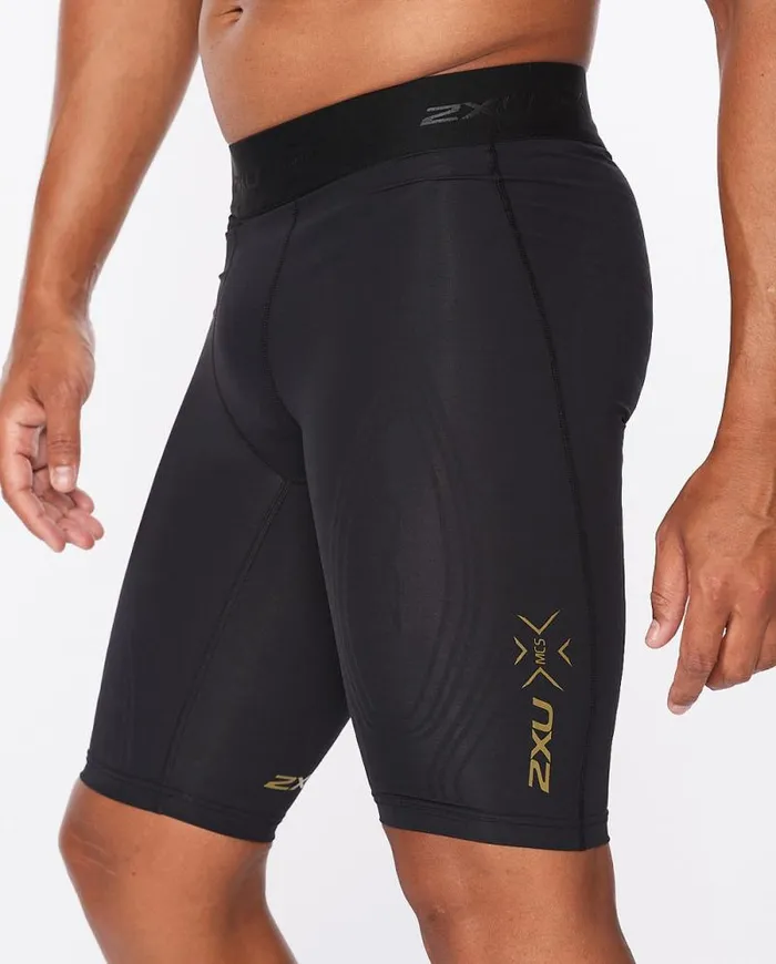 Tights Mens 2XU Force Compression Shorts Blackgold
