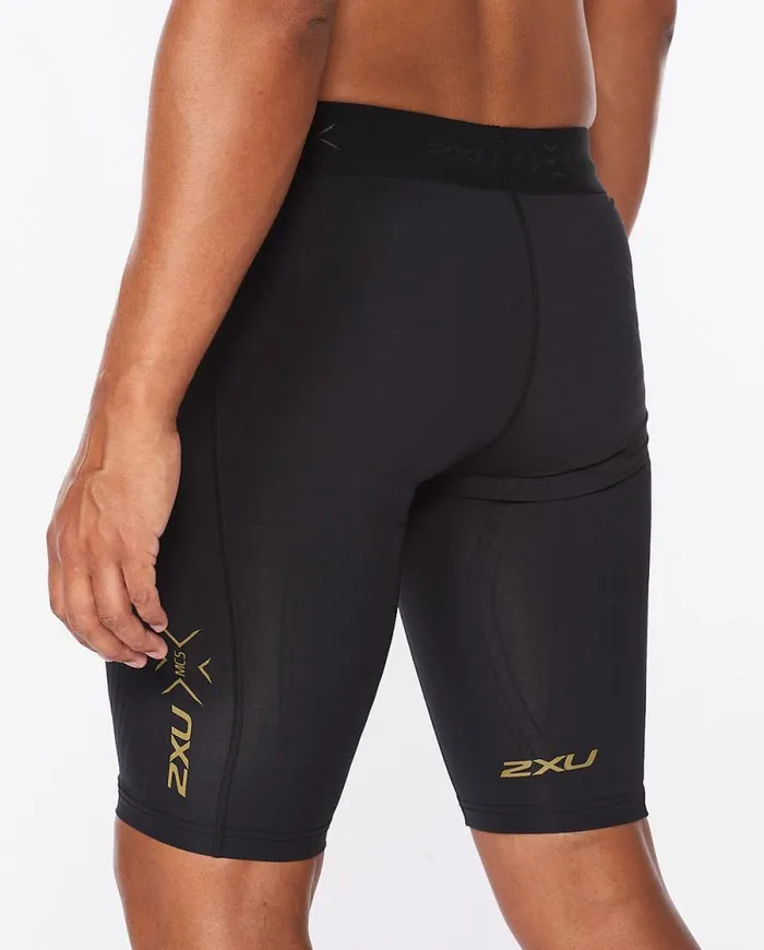 Tights Mens 2XU Force Compression Shorts Blackgold