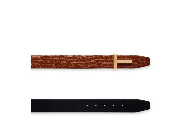 TOM FORD Belts Men CROCODILE T ICON BELT TOM FORD Belts Men CROCODILE T ICON BELT