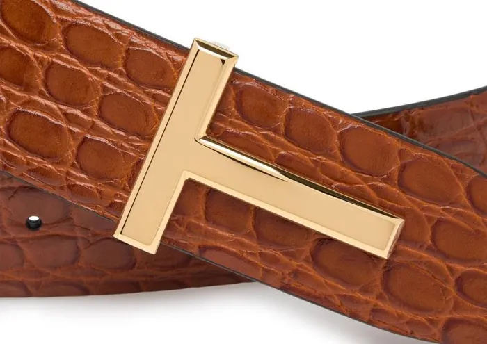 TOM FORD Belts Men CROCODILE T ICON BELT TOM FORD Belts Men CROCODILE T ICON BELT