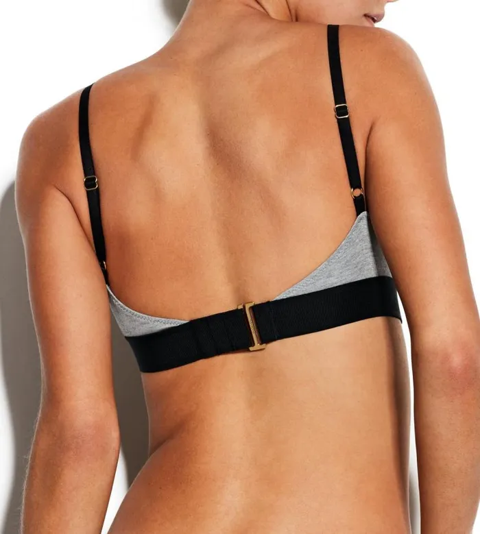 TOM FORD Bras Women MODAL SIGNATURE BRA Grey Melange TOM FORD Bras Women MODAL SIGNATURE BRA Grey Melange