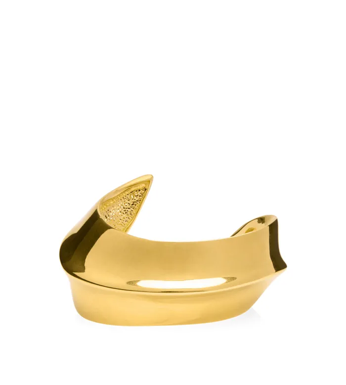 TOM FORD Jewelry Women BRASS FRANCA CUFF Vintage Gold