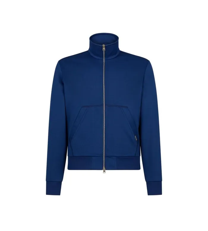 TOM FORD Outerwear Men TECHNICAL COTTON ZIP THROUGH