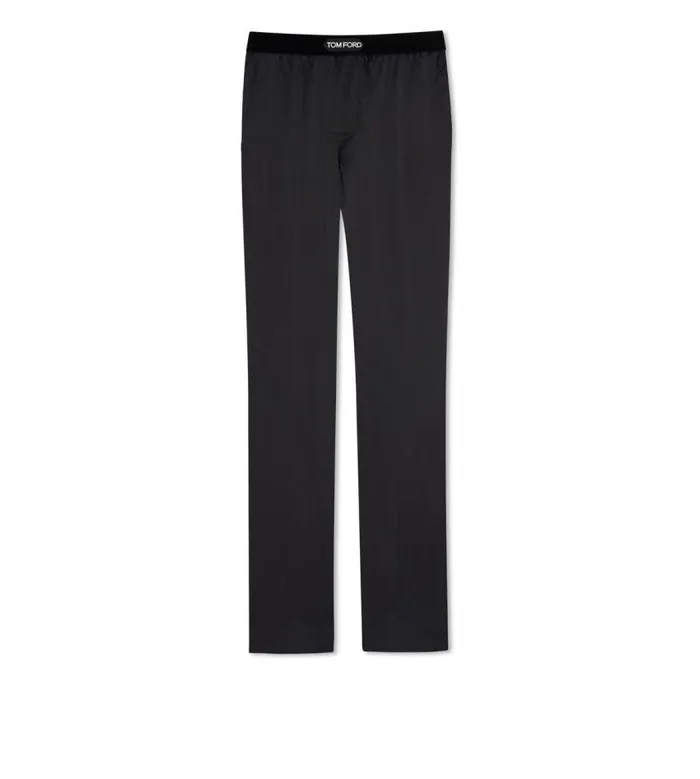 TOM FORD Pajama Pants and Long Johns Men SILK PAJAMA PANTS Black