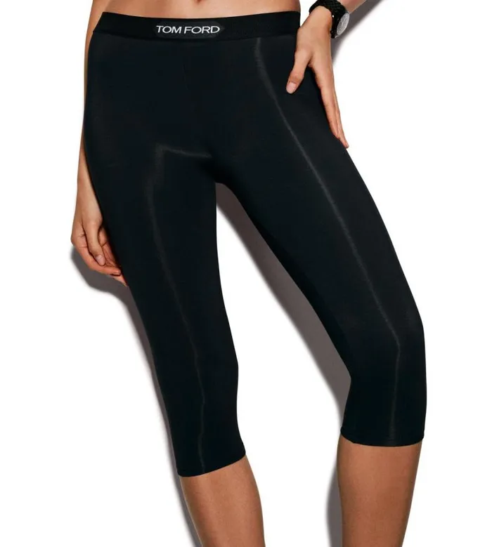 TOM FORD Pants and Shorts Women MODAL YOGA PANT Black TOM FORD Pants and Shorts Women MODAL YOGA PANT Black