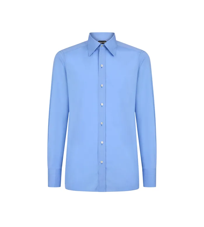 TOM FORD Shirts Men POPLIN SLIM FIT SHIRT