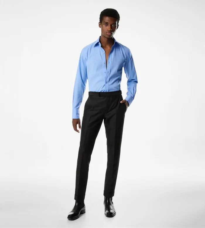 TOM FORD Shirts Men POPLIN SLIM FIT SHIRT