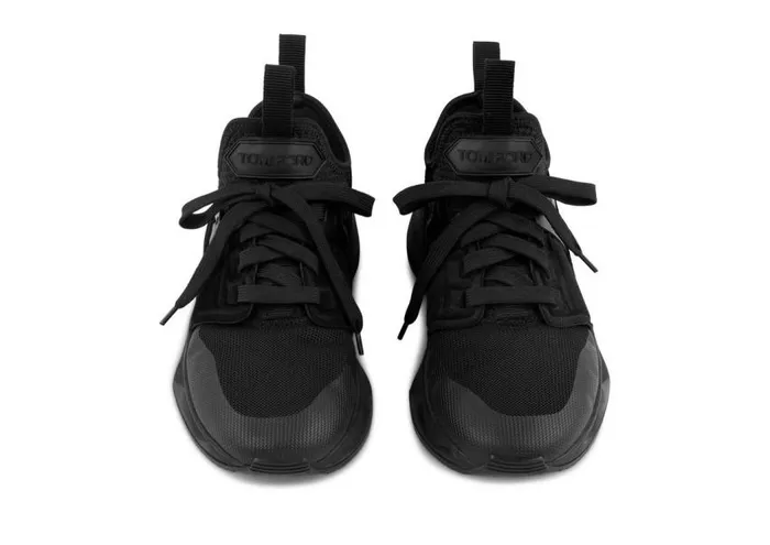 TOM FORD Sneakers Women NYLON MESH JAGO LOW TOP Full Black