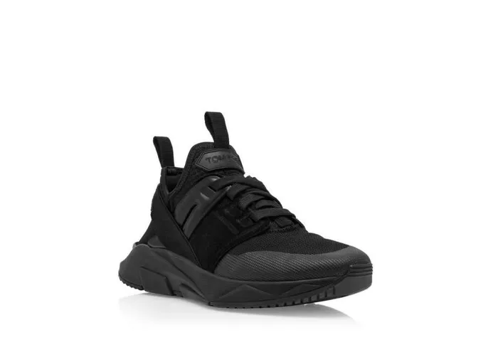 TOM FORD Sneakers Women NYLON MESH JAGO LOW TOP Full Black