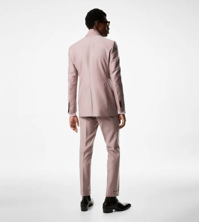 TOM FORD Suits Men YARN DYED MIKADO ATTICUS TROUSER TOM FORD Suits Men YARN DYED MIKADO ATTICUS TROUSER