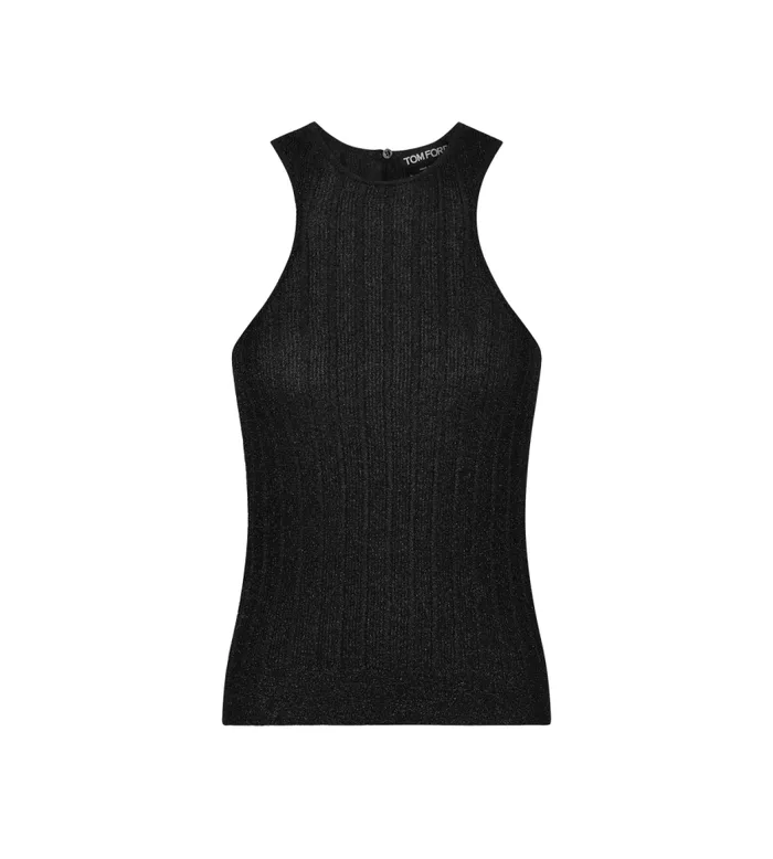 TOM FORD Tops Women LUREX RIB RACER BACK TANK TOP