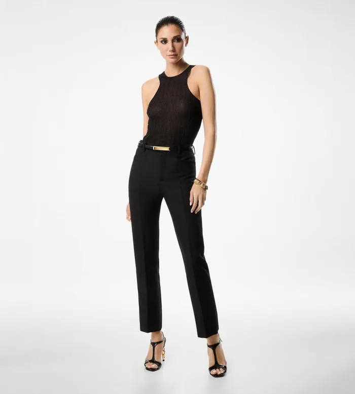 TOM FORD Tops Women LUREX RIB RACER BACK TANK TOP TOM FORD Tops Women LUREX RIB RACER BACK TANK TOP
