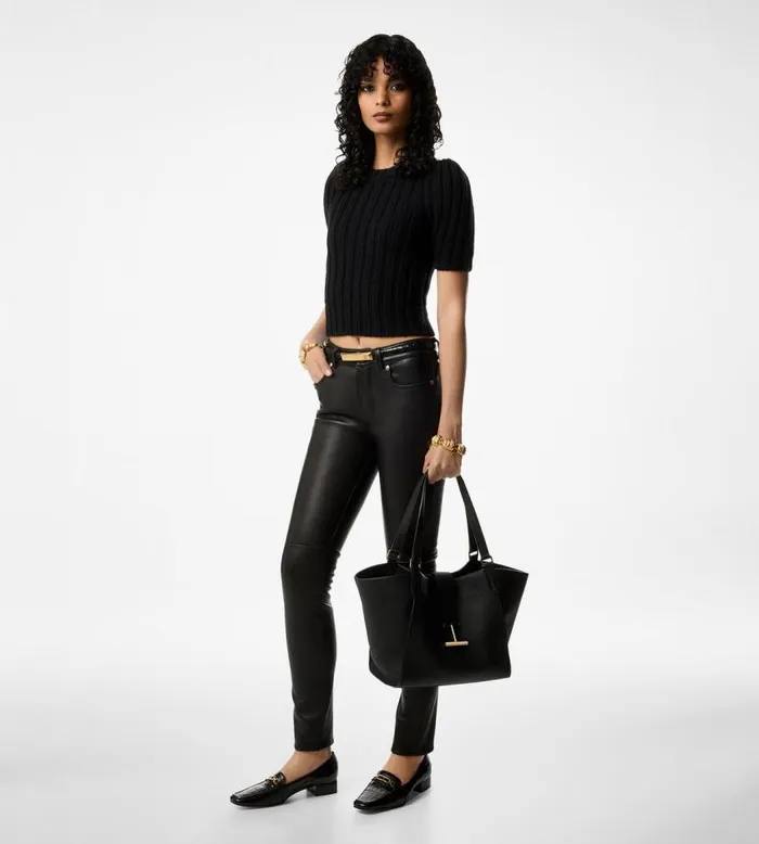 TOM FORD Totes Women GRAIN LEATHER TARA MEDIUM TOTE