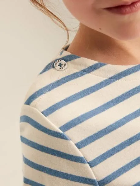 Tops and TShirts Girls Joules Blue Long Sleeve Top