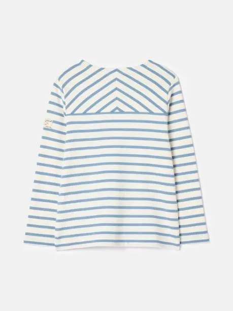 Tops and TShirts Girls Joules Blue Long Sleeve Top