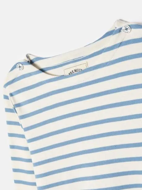 Tops and TShirts Girls Joules Blue Long Sleeve Top