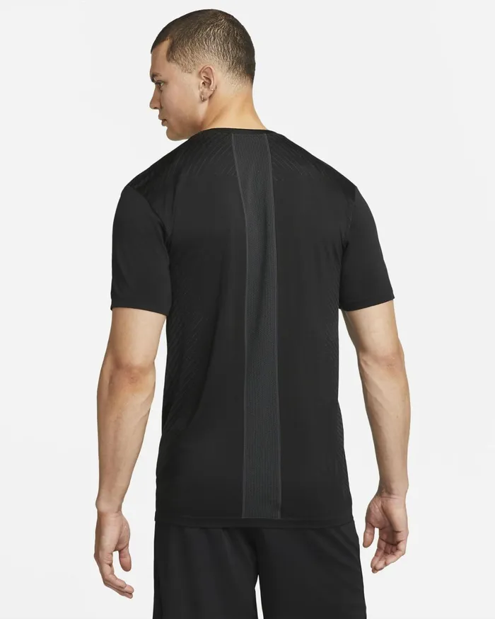 Tops And TShirts Men Nike DriFIT Blackdark Smoke Greydark Grey