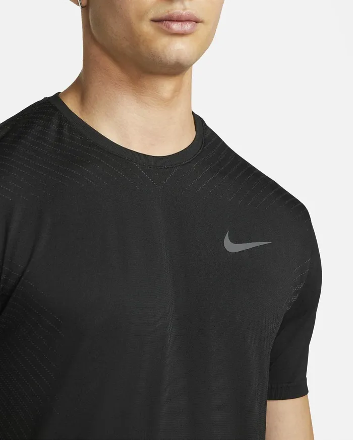 Tops And TShirts Men Nike DriFIT Blackdark Smoke Greydark Grey