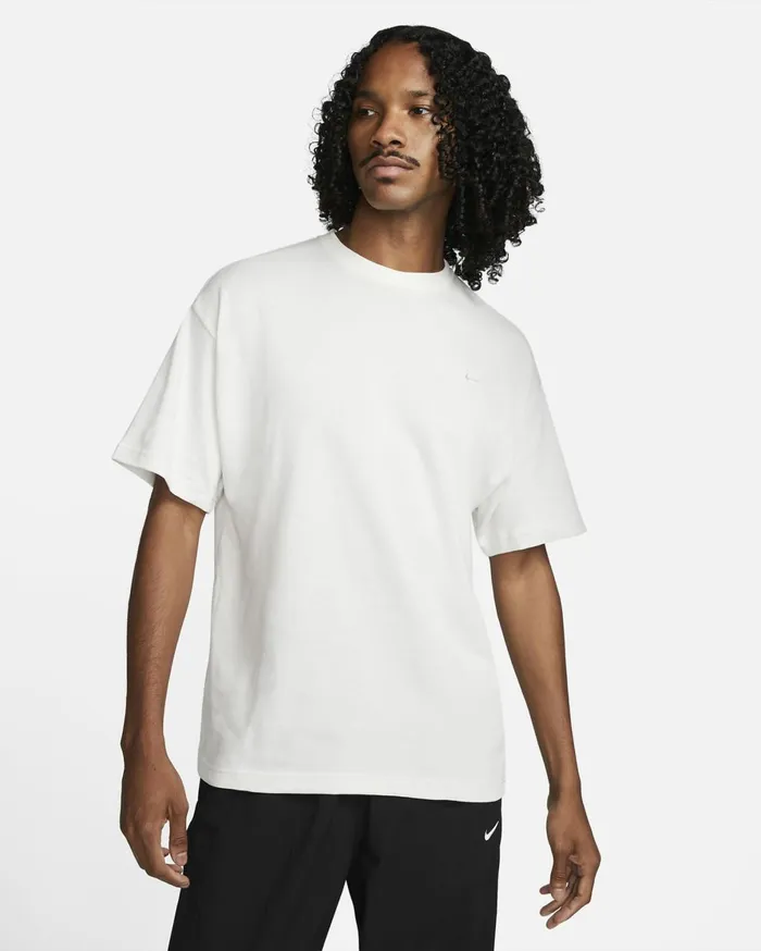 Tops And TShirts Men Nike Solo Swoosh Phantomwhite