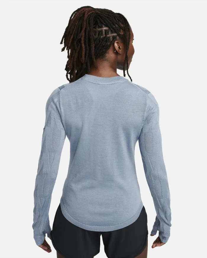 Tops And TShirts Women Nike Running Division Ashen Slate