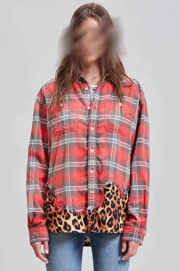 Tops Tattered Hem Shirt R13 Women