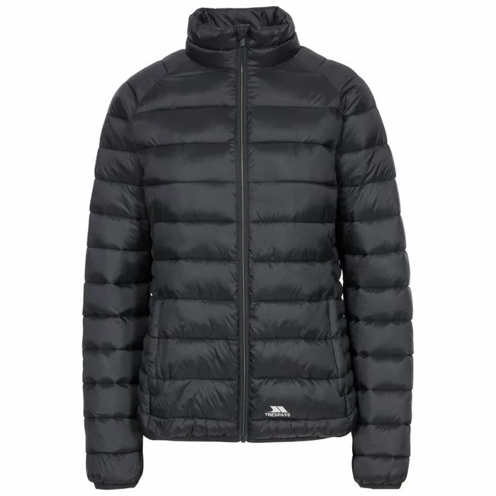 Trespass Casual Jacket Padded Marlene Black Women Trespass Casual Jackets