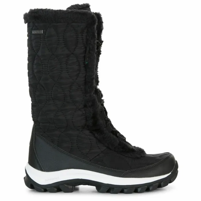 Trespass Snow Boots Waterproof Fleece Lined Coretta II Black Women Trespass Snow Boots Trespass Snow Boots Waterproof Fleece Lined Coretta II Black Women Trespass Snow Boots