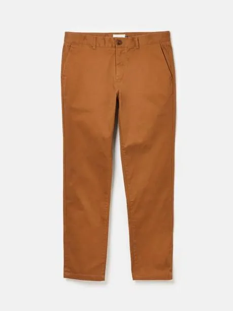 Trousers and Jeans Men Joules Brown Slim Fit Chinos