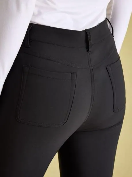 Trousers and Jeans Women Joules Black Skinny Fit Jodhpurs