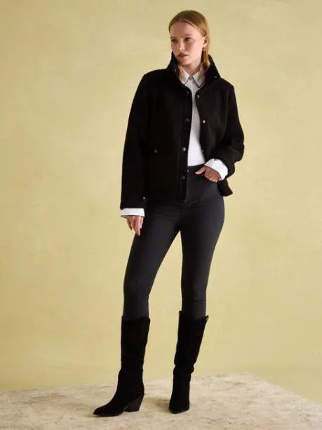 Trousers and Jeans Women Joules Black Skinny Fit Jodhpurs