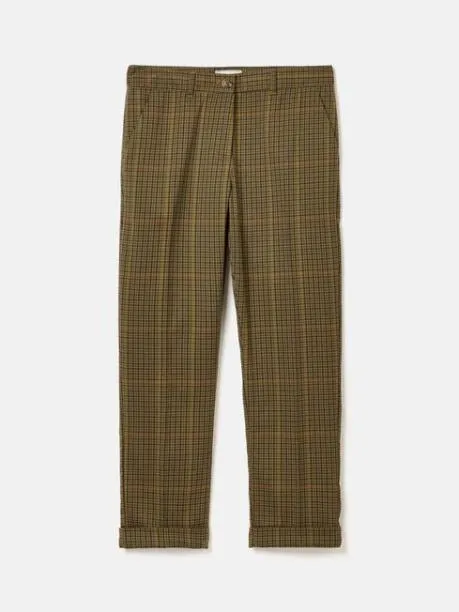 Trousers and Jeans Women Joules Check Trousers