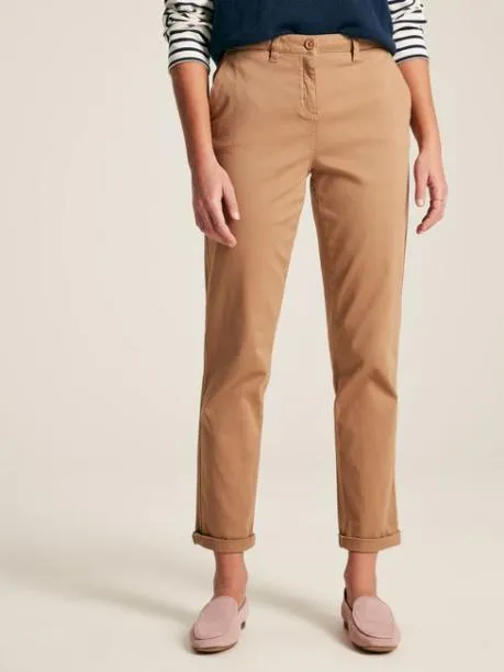 Trousers and Jeans Women Joules Stone Chino Trousers
