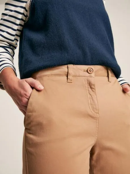 Trousers and Jeans Women Joules Stone Chino Trousers