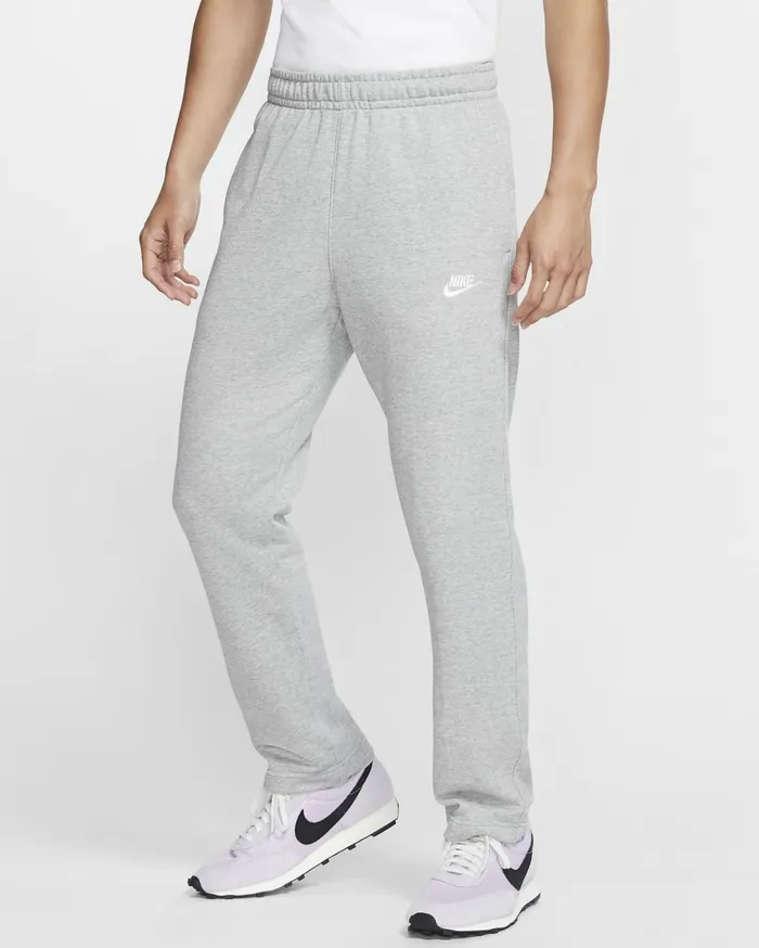 Trousers And Tights Men Nike Sportswear Club Dark Grey Heathermatte Silverwhite Trousers And Tights Men Nike Sportswear Club Dark Grey Heathermatte Silverwhite