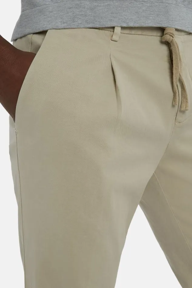 Trousers Men Boggi Milano Stretch Cotton Trousers With Front Pleats Beige Trousers Men Boggi Milano Stretch Cotton Trousers With Front Pleats Beige