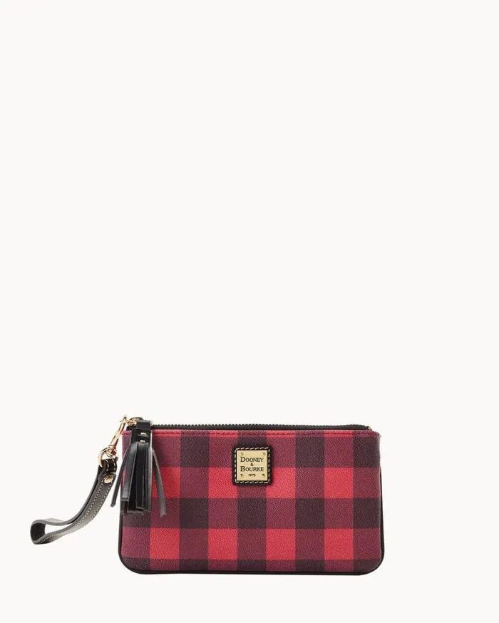 Tucker Small Carrington Wristlet Red Women Dooney and Bourke Mini Bags