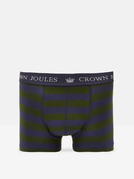 Underwear Men Joules GreenPurple Pack Of Two Cotton Boxers