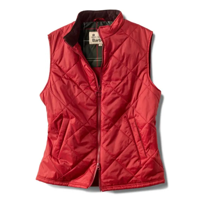 Vests Men Orvis Barbour Finn Gilet Dark Red