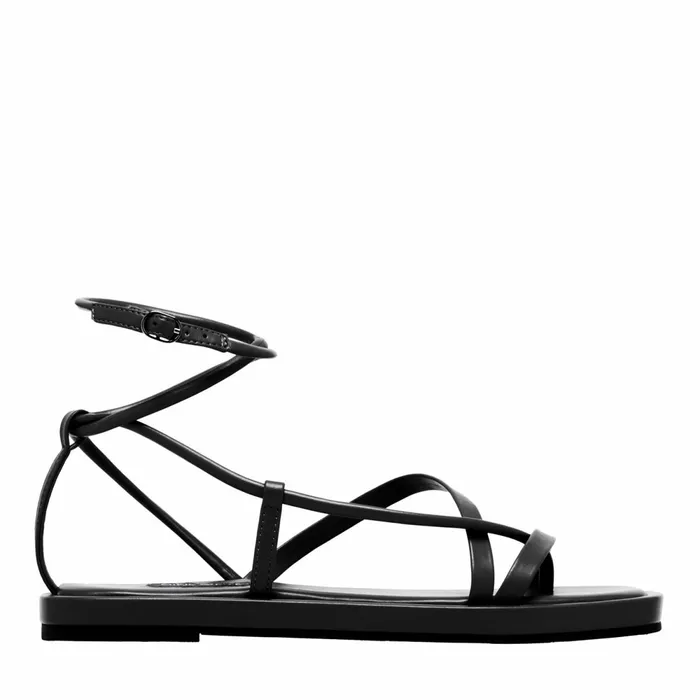 WAREN Black Women Nine West Flats